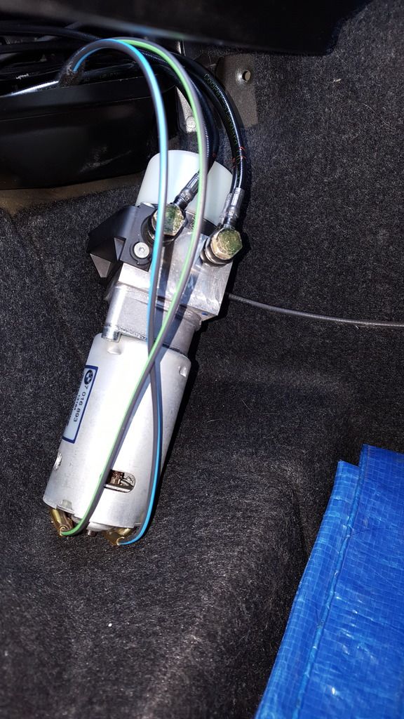 Completed my first mod. roof motor relocation