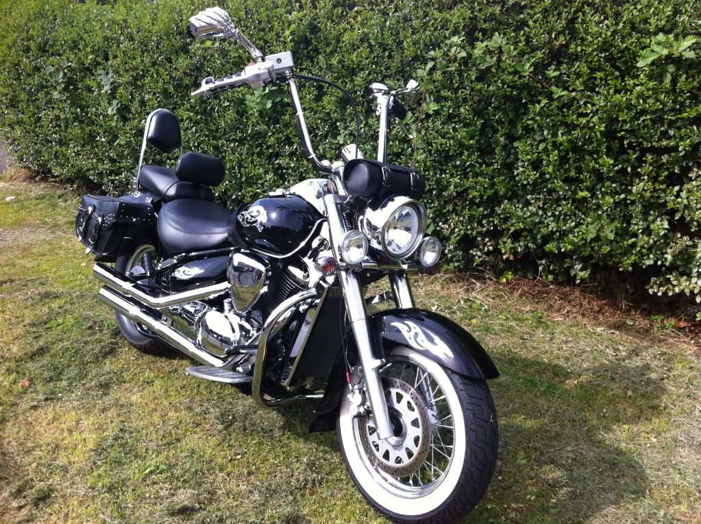 ape hangers for suzuki boulevard