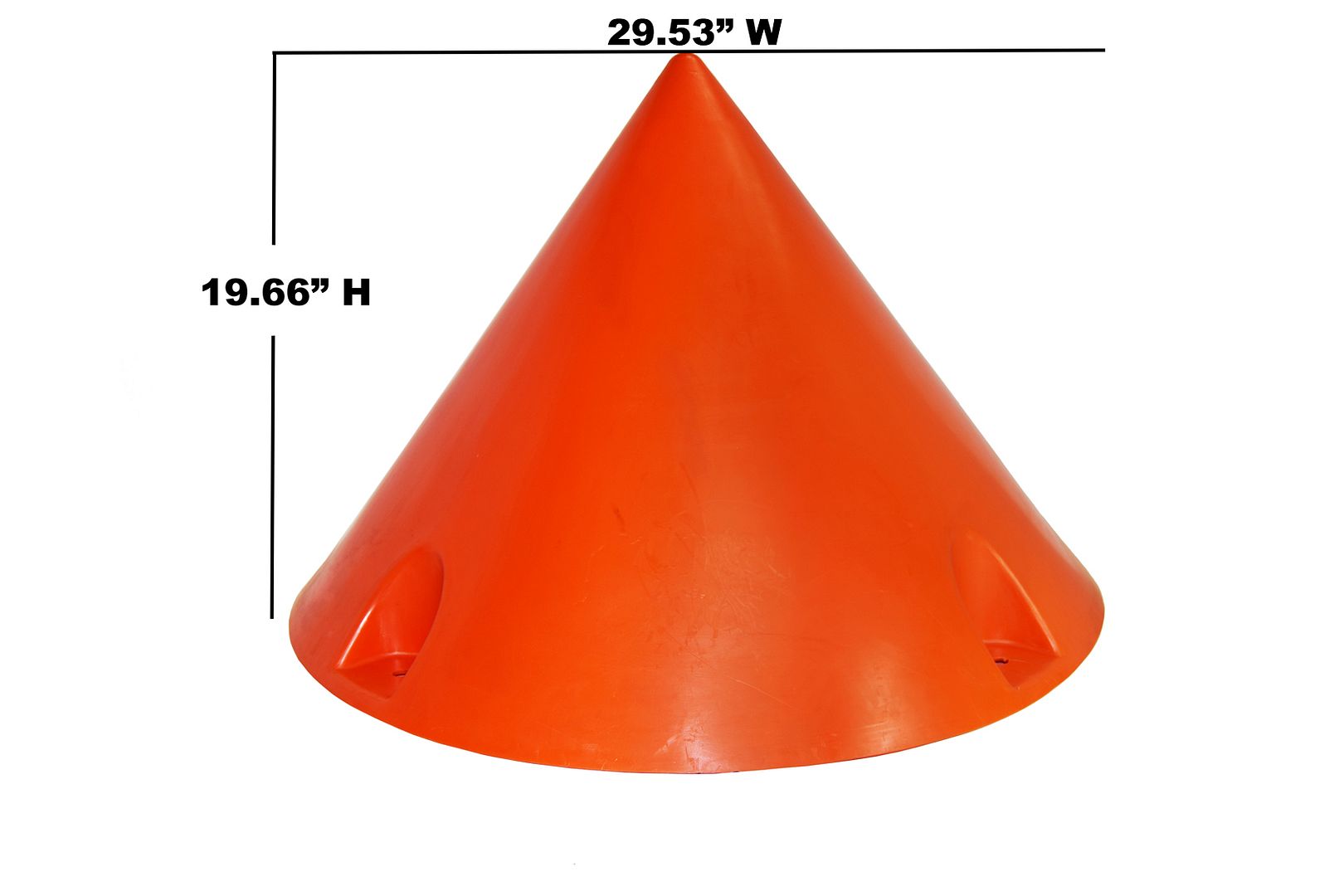 Orange Airfield Cone Marker