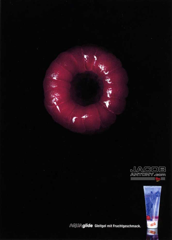 Галерея Реклама секс-лубриканта AQUAglide вид спереди ивид сзади