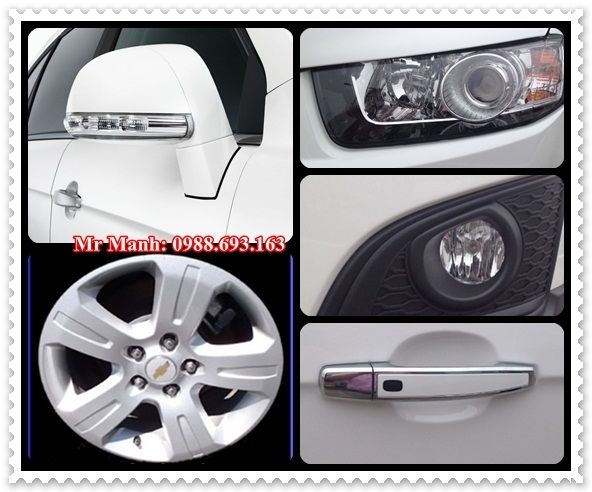 CHEVROLET CAPTIVA 24 Doi 2014 2015 So tu dong 7 cho may xang Gia Khuyen mai Hang C