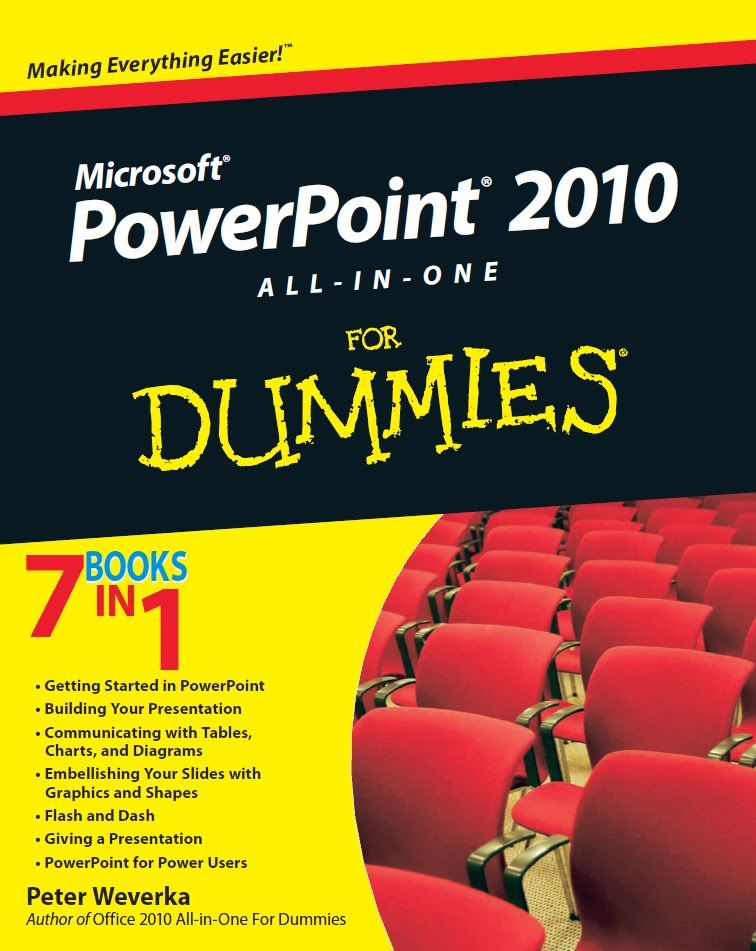 PowerPoint 2010 All-in-One For Dummies pdf 10Мб.