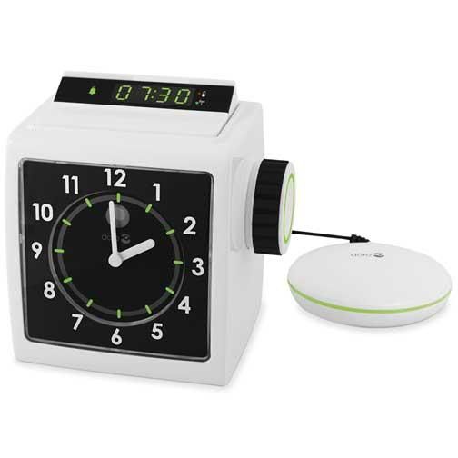 DORO HEARPLUS 333CL ALARM CLOCK W/BED VIBRATOR, FLASHERFOR HEARING