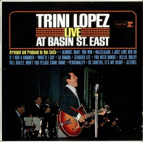 Lopez, Trini - Live At Basin St East