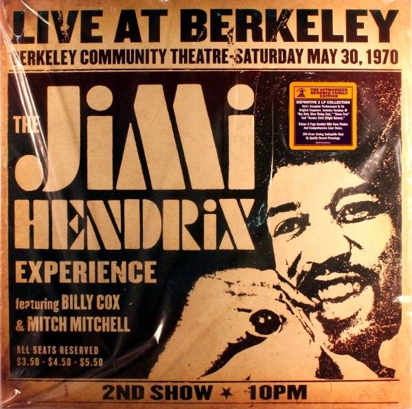 Live At Berkeley - Hendrix, Jimi