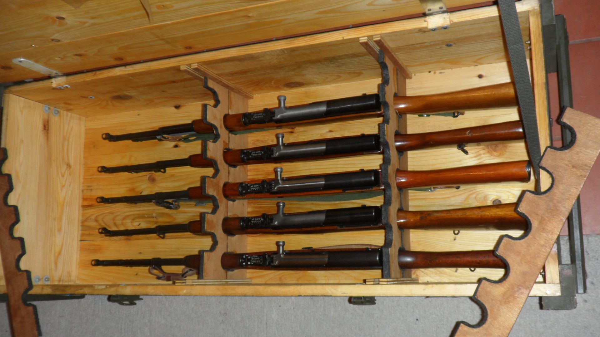 Yugoslav Honor Guard Crate of Chinese SKS