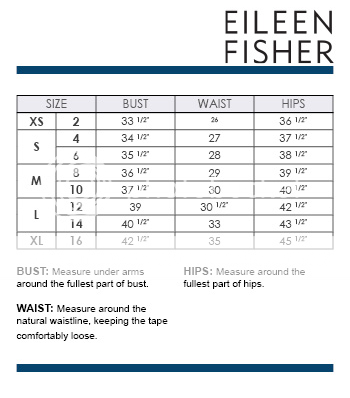 Eileen Fisher Size Chart