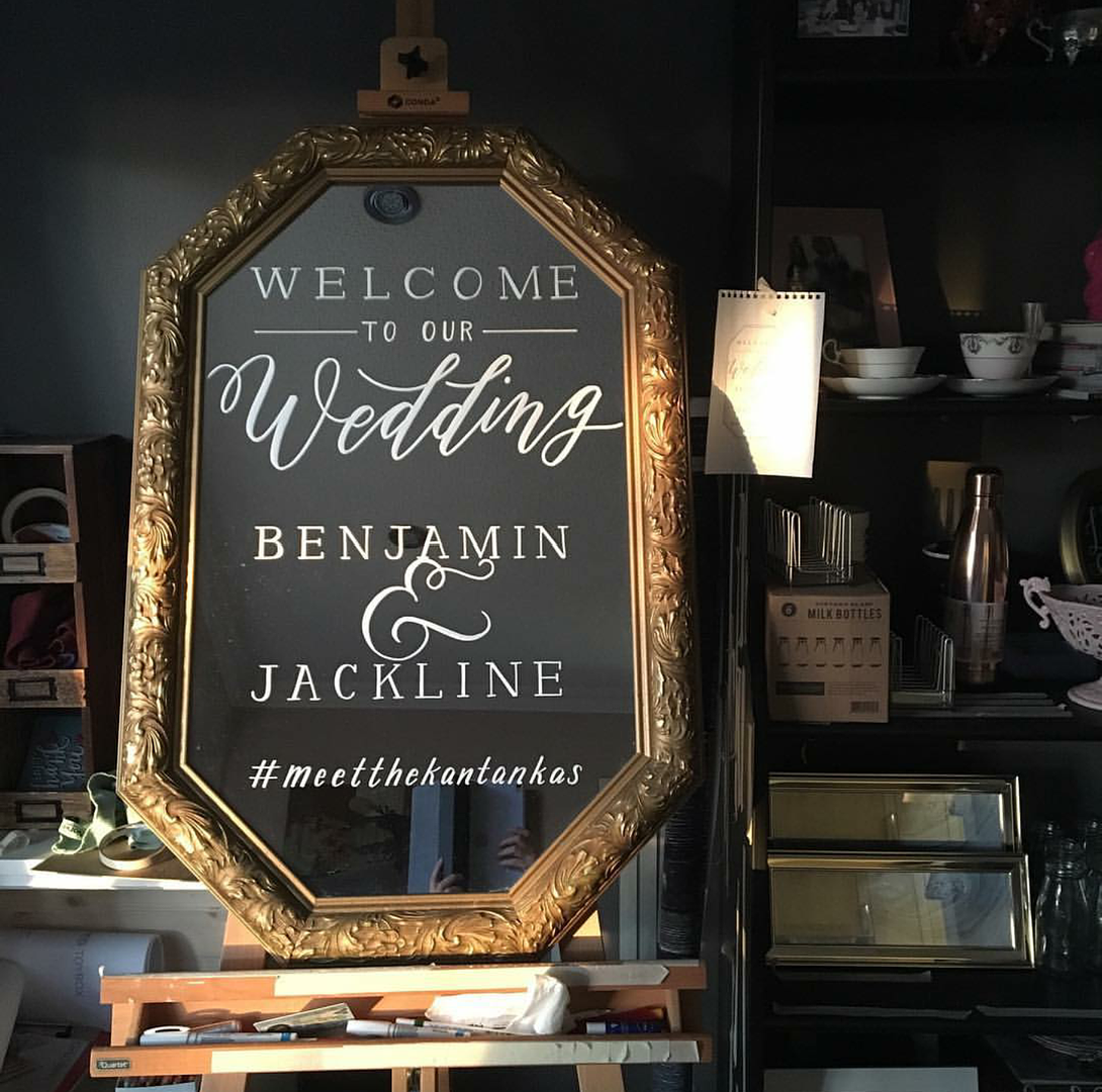 Love Lettering Wedding signage, Toronto Blogger, Wedding 