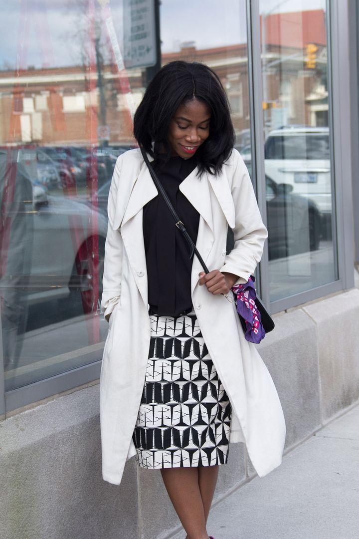 Vlisco monochrome black and white ankara fabric, fashion, Toronto Blogger 