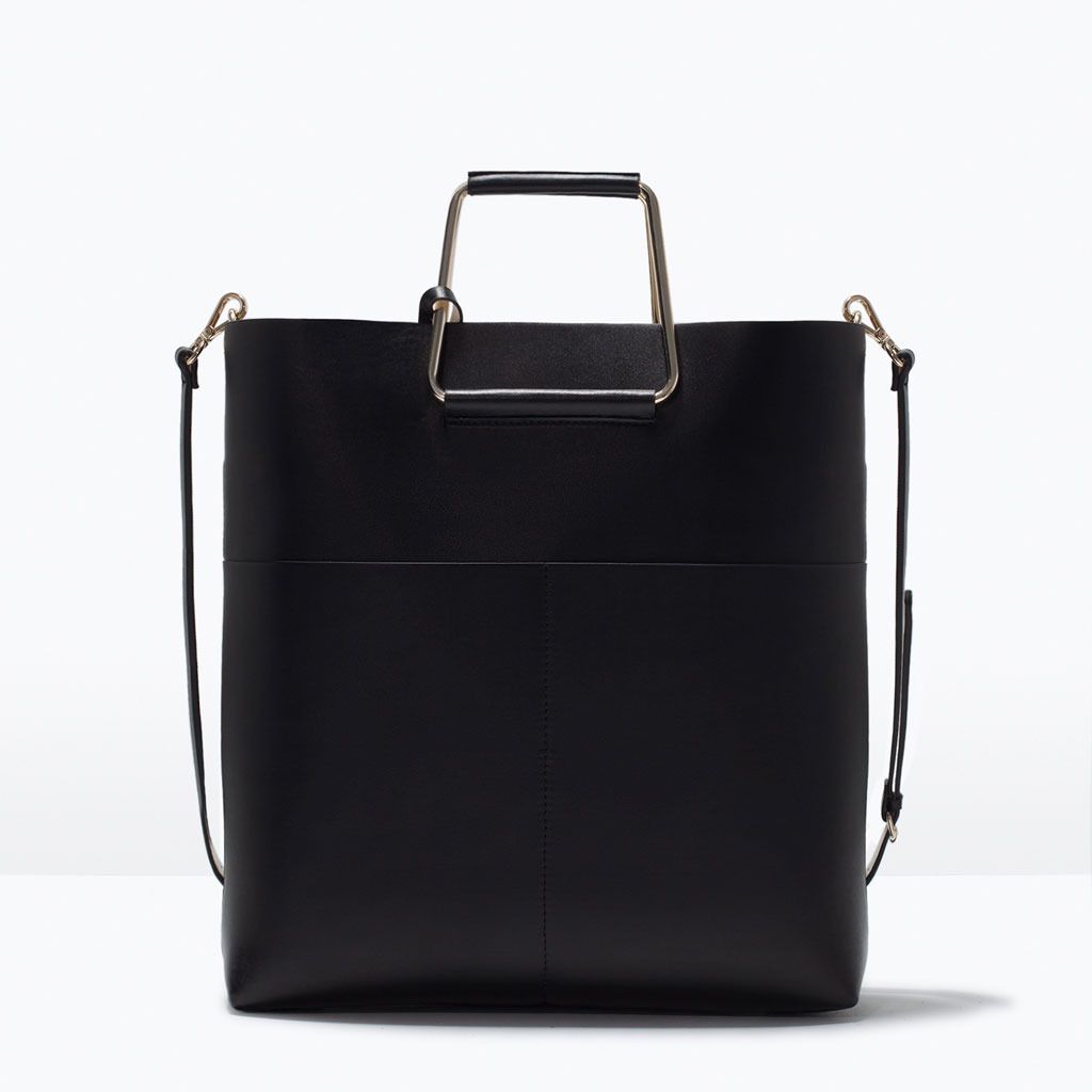 Zara black Tote, handbag