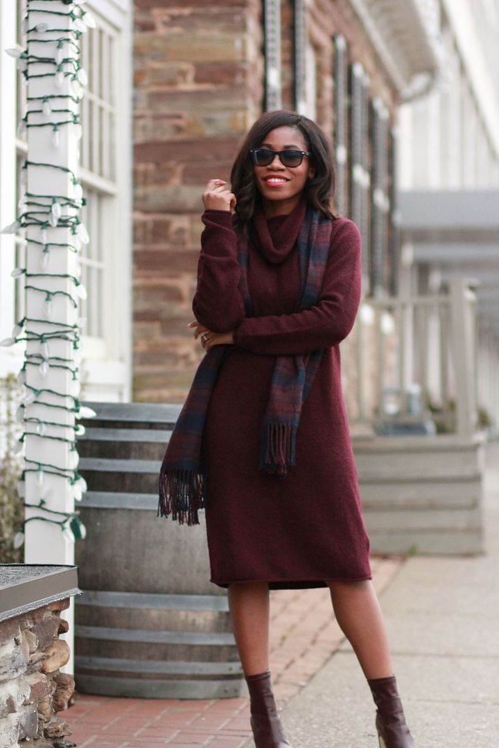 Sweater Dress, winter outfit, Toronto blogger,fashion