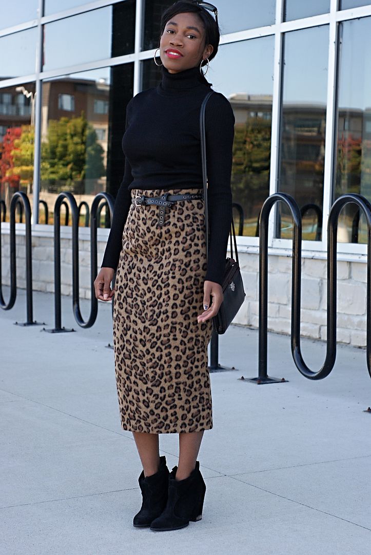 Pencil Midi Skirt, ASOS, Toronto blogger, World MasterCard Fashion Week