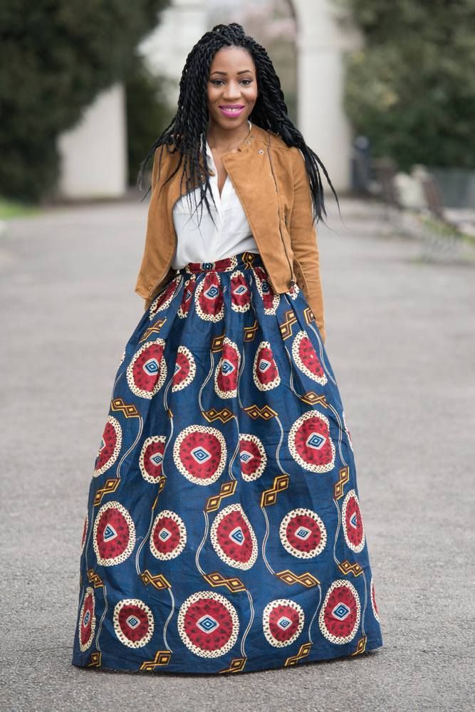 African Print Maxi Skirts, Field Grass, Printed Maxis, Style blogger, Ethnic print 