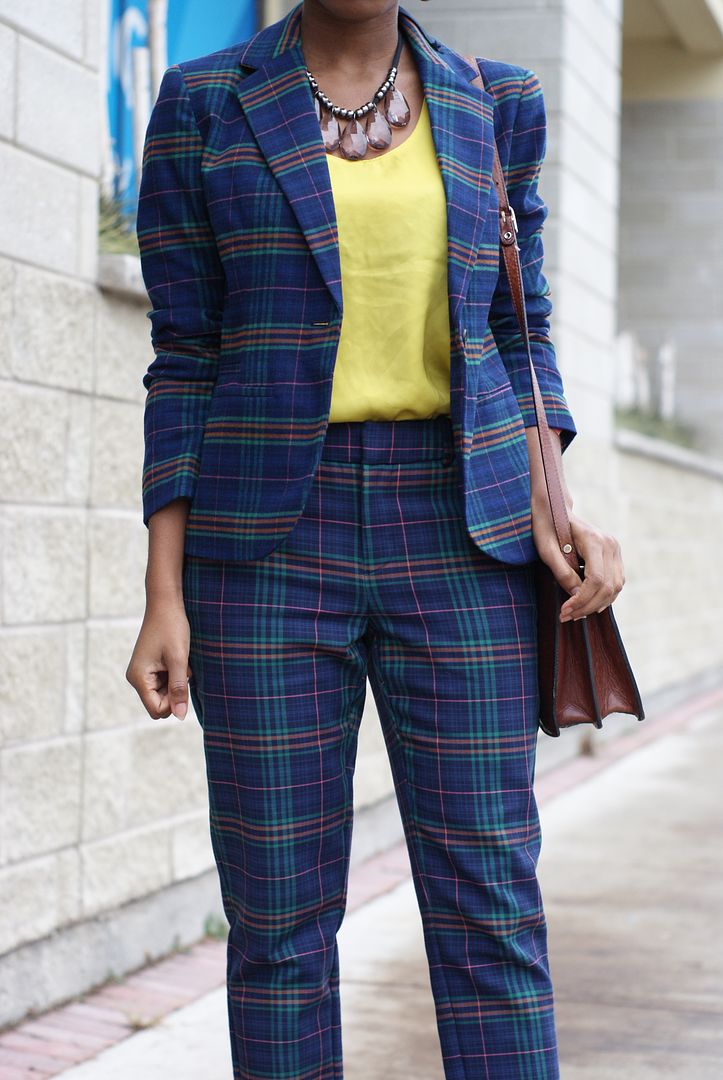 The Patterned Suit, Target suit, toronto style blogger, black style blogger
