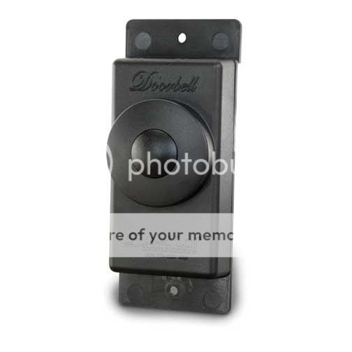 SILENT CALL WIRELESS DOORBELL TRANSMITTER BATTERY OPERATED USE WITH 